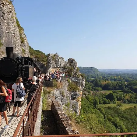 Familial Avec Jardin Privatif - Pres De Rocamadour Et Padirac Apartmán Saint-Michel-de-Bannières
